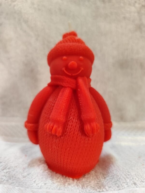 SNOWMAN CANDLE